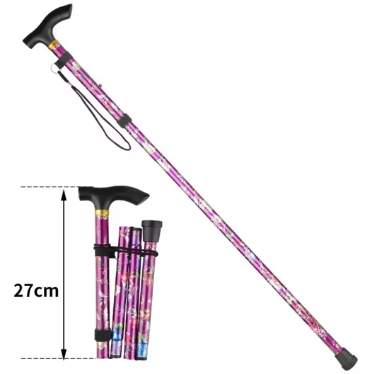 Mobielvitaal Premium wandelstok met print | Verschillende kleuren