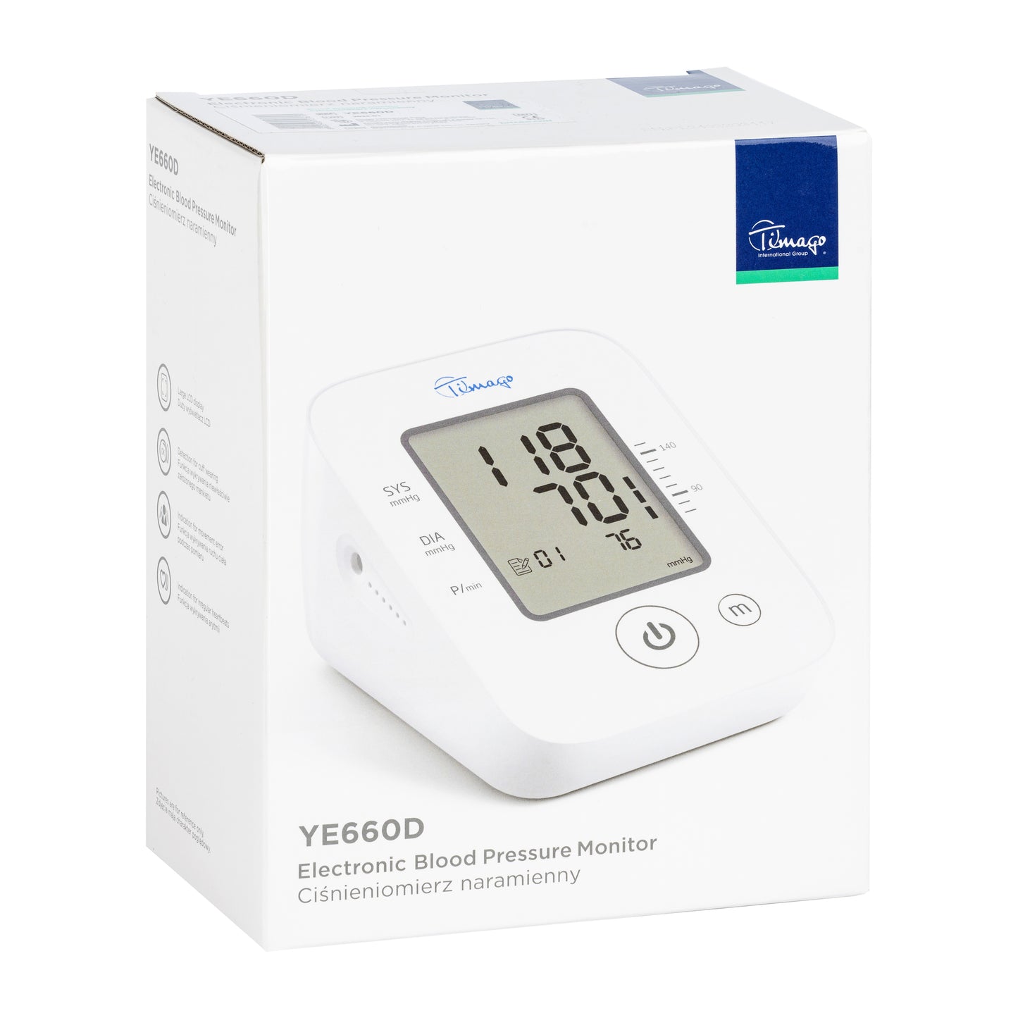 Bovenarm bloeddruk monitor