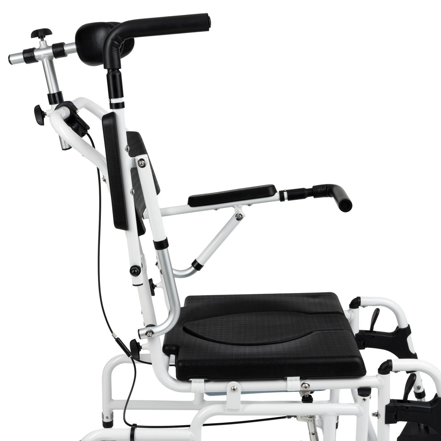 MASTER-TIM PLUS - In hoogte verstelbare douche en toilet transport stoel