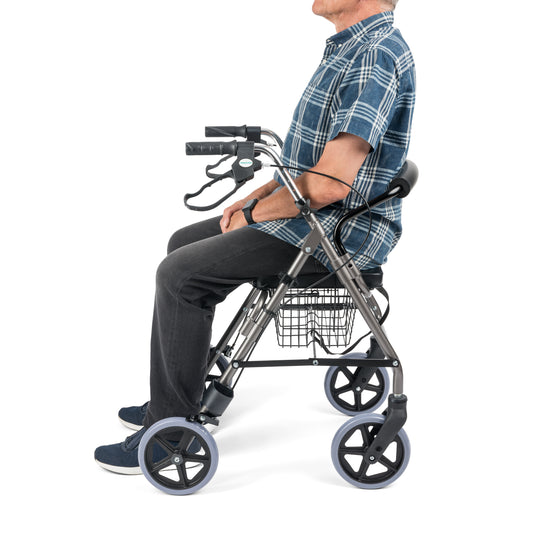 VICTORIA - Aluminium rollator 4-wieler