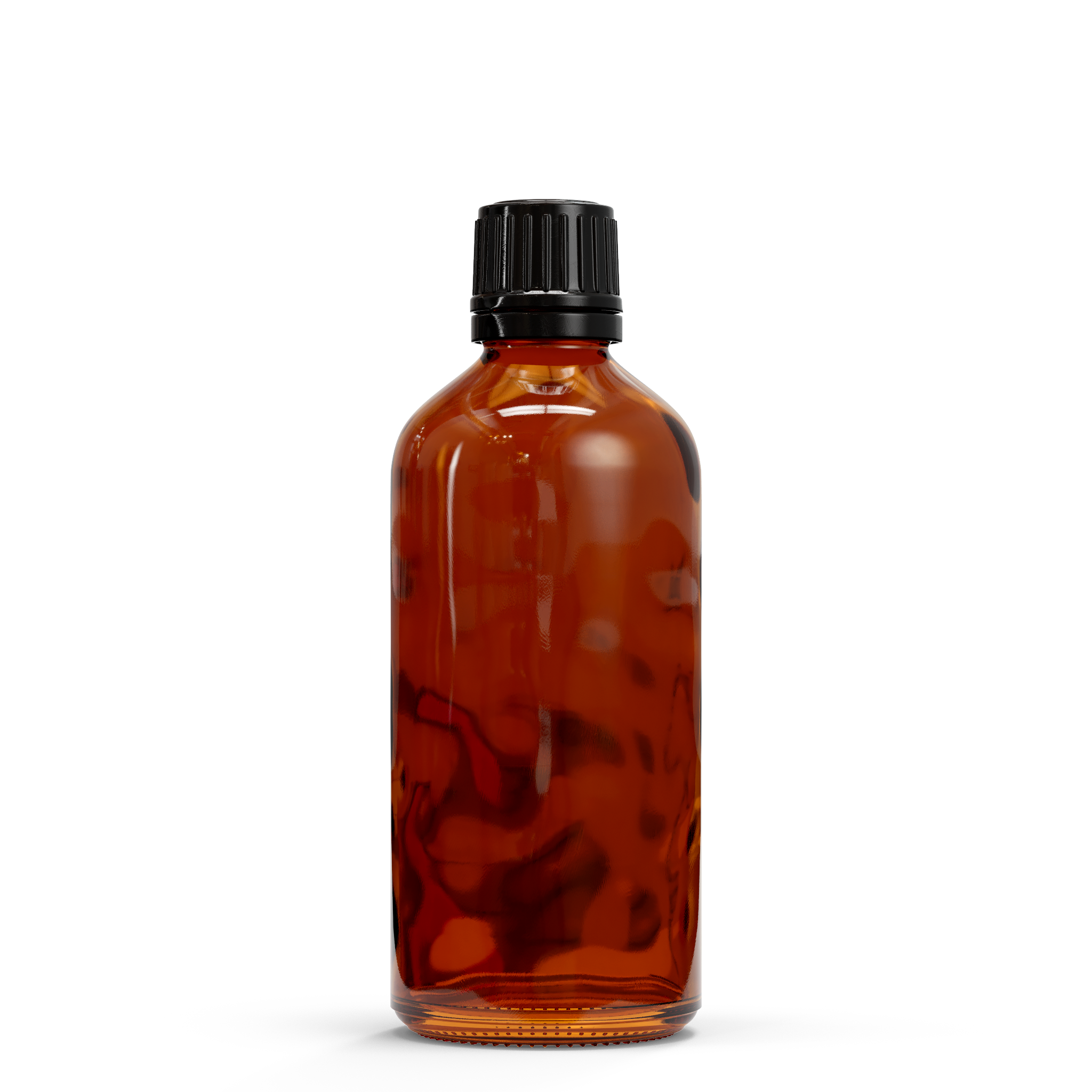 Glazen fles - Bruin (incl. varierende doppen)