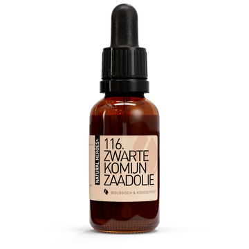Zwarte Komijnzaadolie (Biologisch & Koudgeperst)