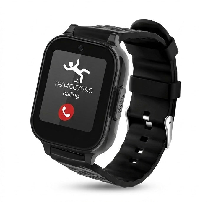 MobielVitaal SOS Seniorenhorloge – 4G GPS Alarmhorloge met Valdetectie & Simkaart