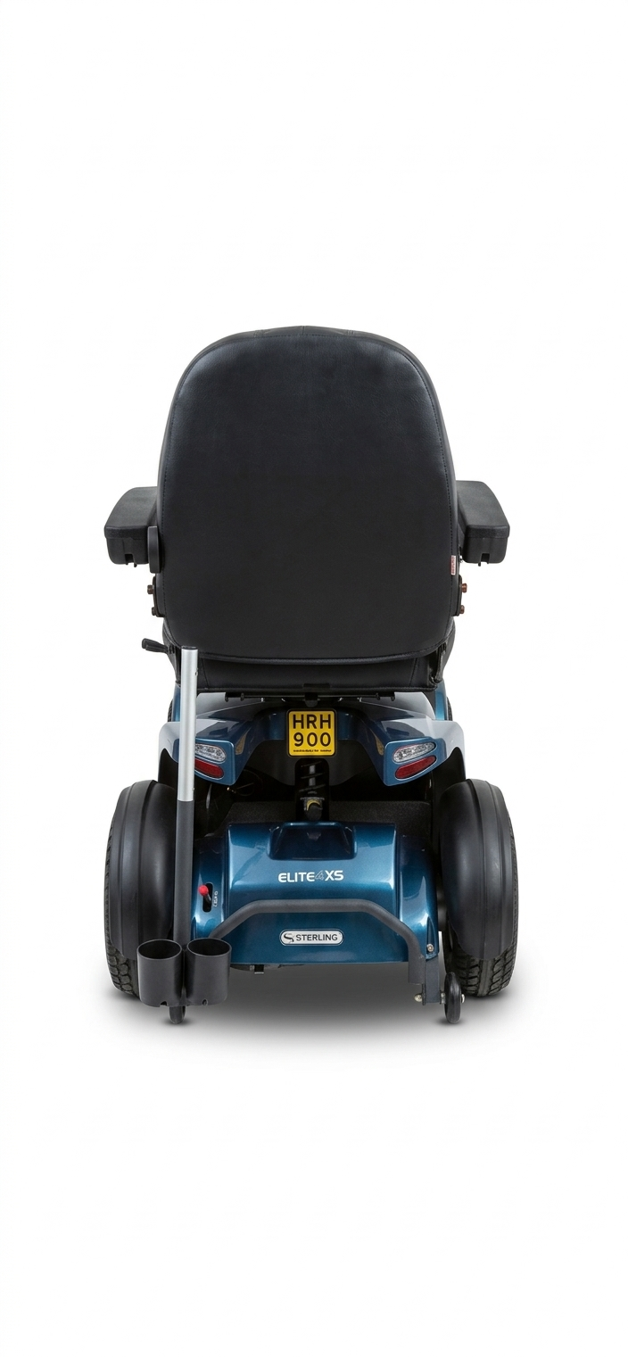 Sterling Elite 2 XS – Tweedehands Scootmobiel in Topstaat met 1 Jaar Garantie gebruikt blauw