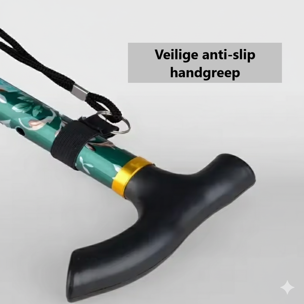 Mobielvitaal Premium wandelstok met print | Verschillende kleuren