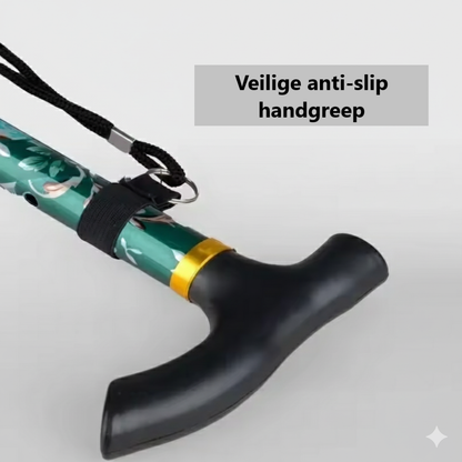 Mobielvitaal Premium wandelstok met print | Verschillende kleuren