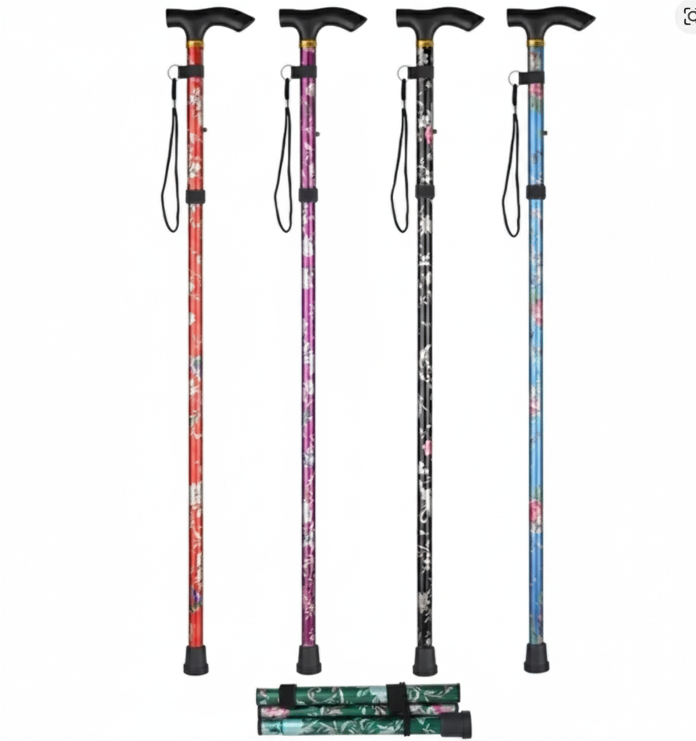 Mobielvitaal Premium wandelstok met print | Verschillende kleuren