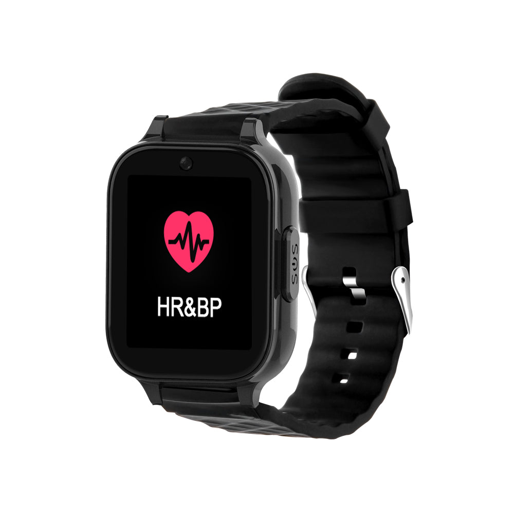 MobielVitaal SOS Seniorenhorloge – 4G GPS Alarmhorloge met Valdetectie & Simkaart