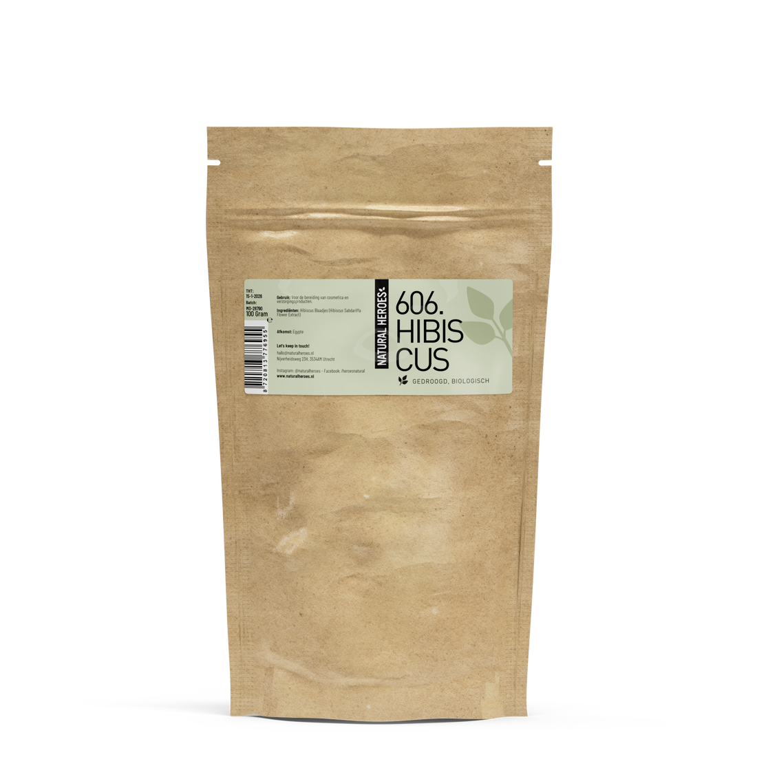 Hibiscus (Gedroogd) - Biologisch