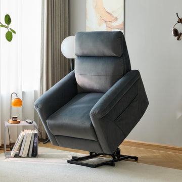 Relaxfauteuil Lisette Marineblauw