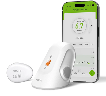 Glucose diabetes monitor systeem