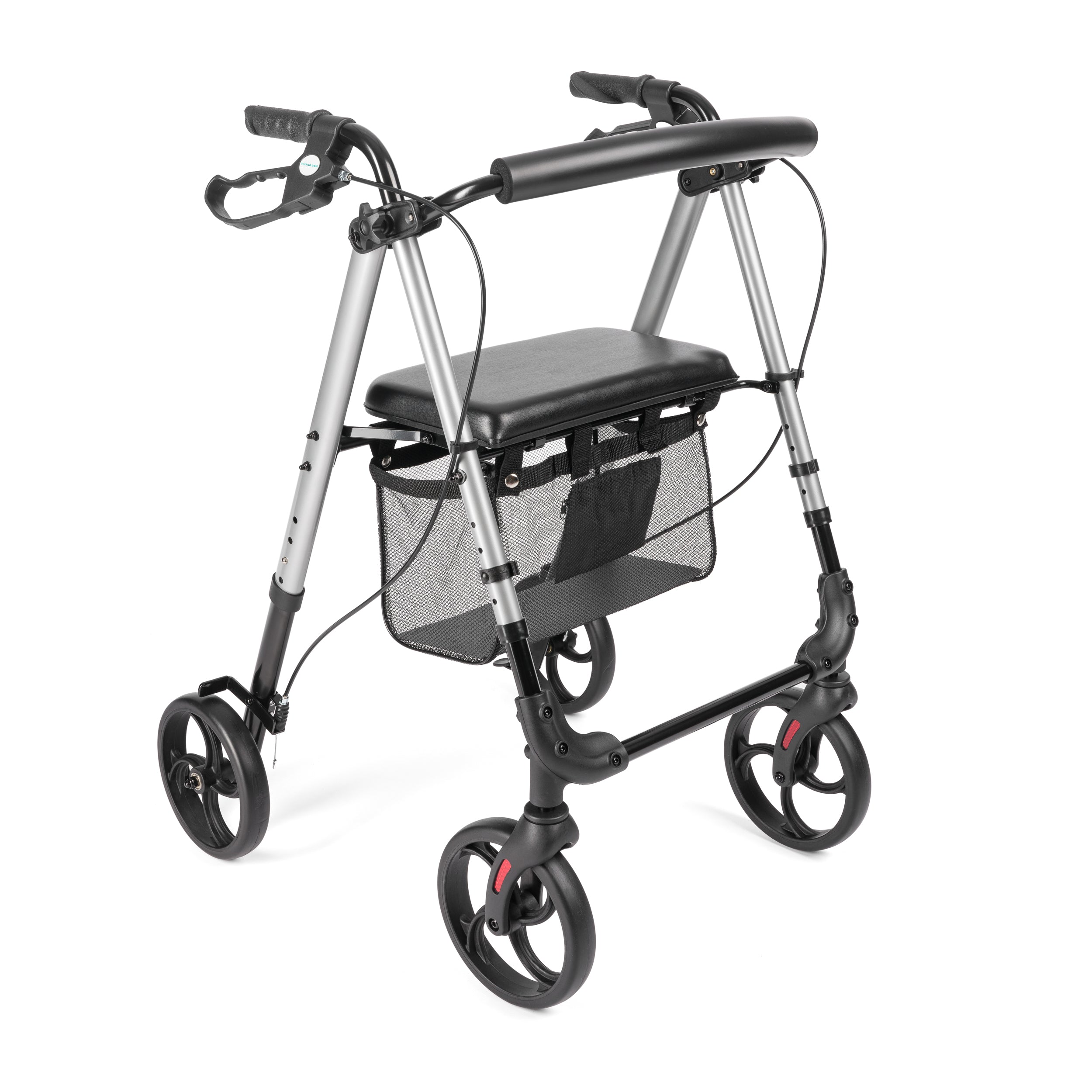 ALINA - 4-wiel rollator met in hoogte verstelbare zitting
