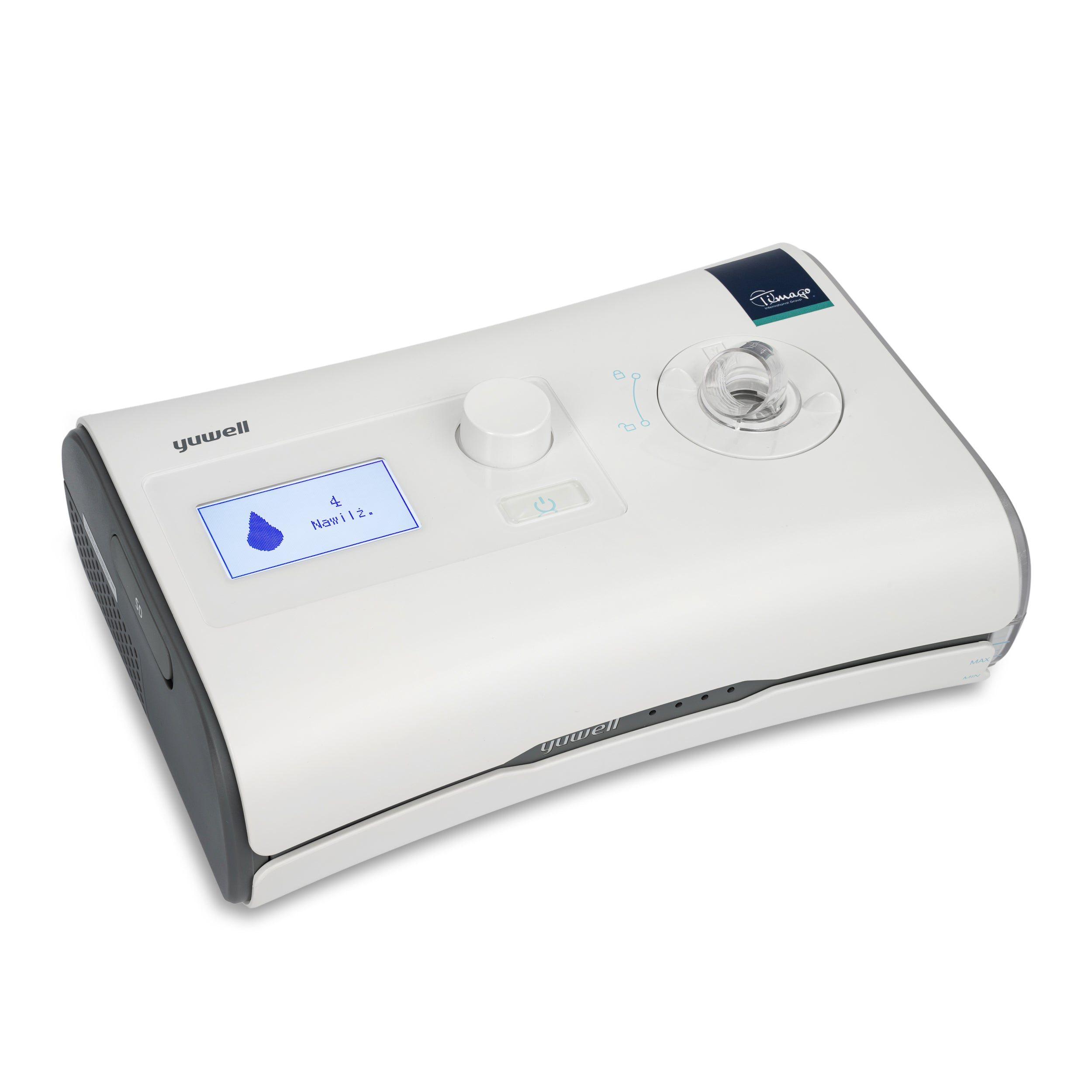 Yuwell ademhalingsondersteuning CPAP / Auto-CPAP apparaat met ingebouwde bevochtiger – model YH-550