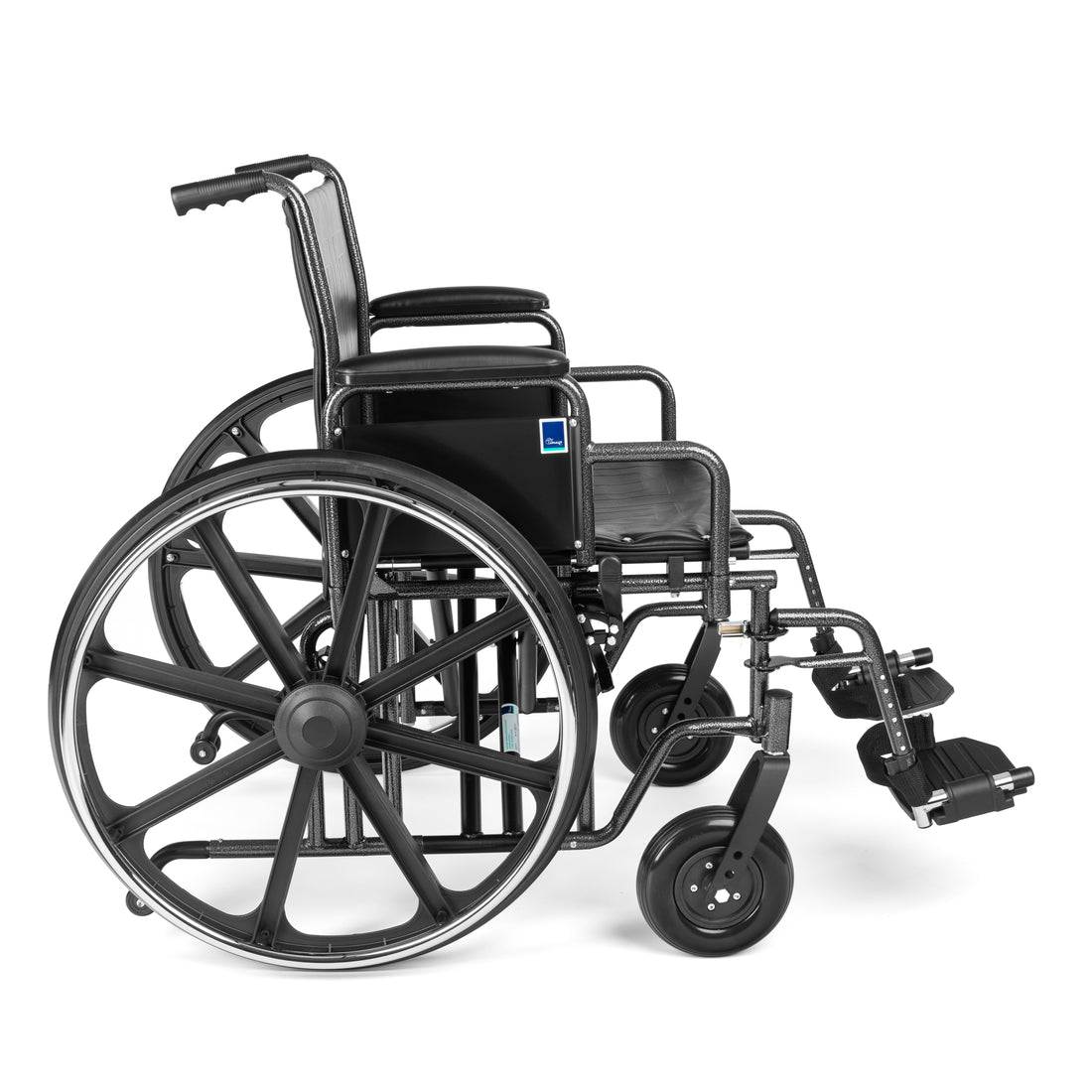 BIG-TIM – versterkte stalen rolstoel – tot 225 kg XL