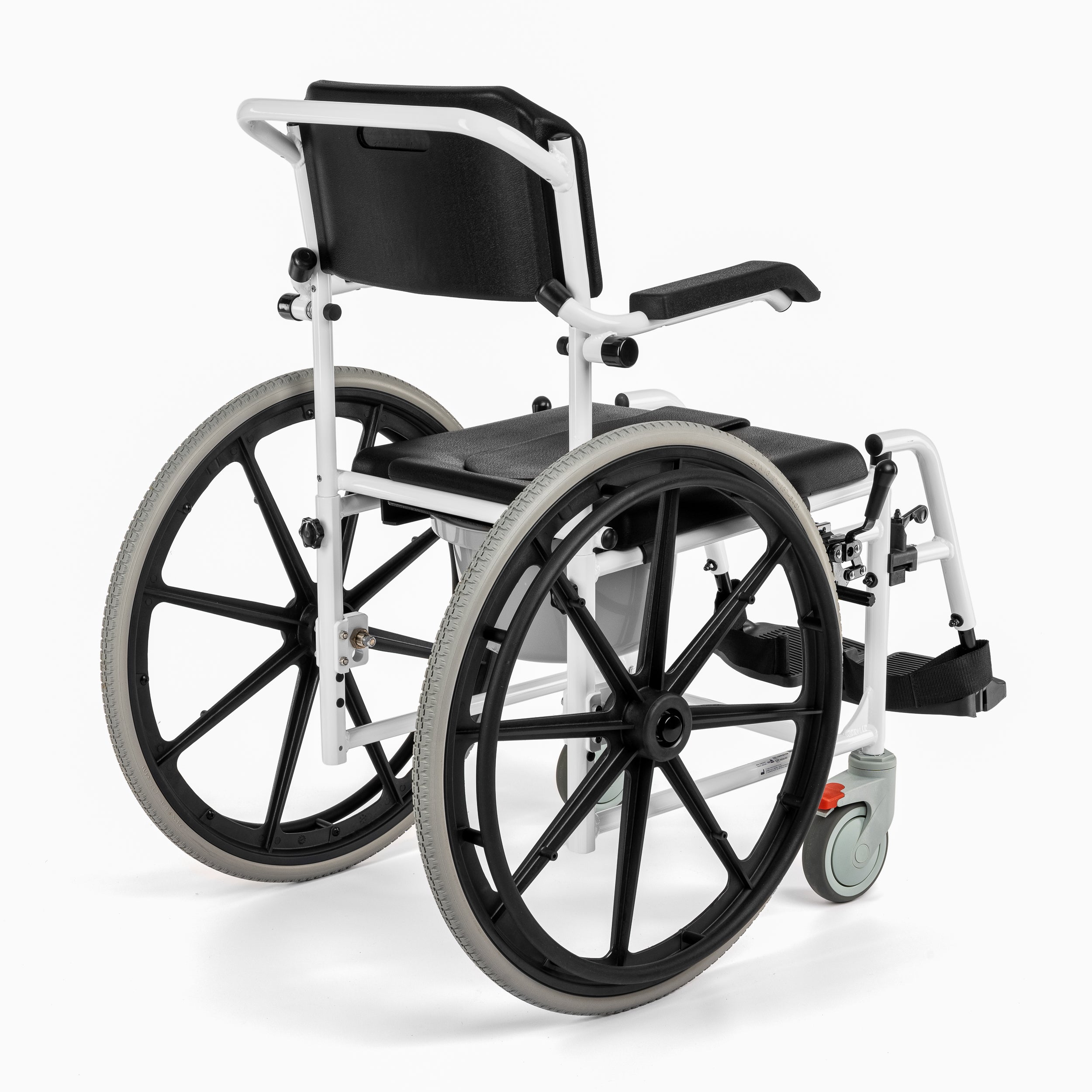 COMPLEX-TIM – aluminium douche- en toiletrolstoel