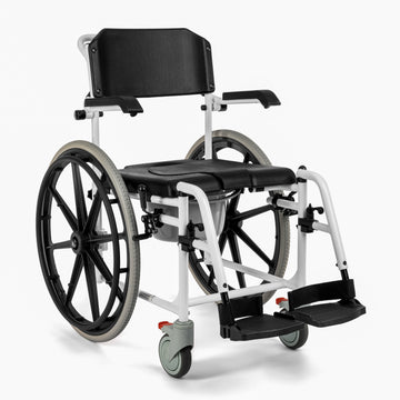 COMPLEX-TIM – aluminium douche- en toiletrolstoel