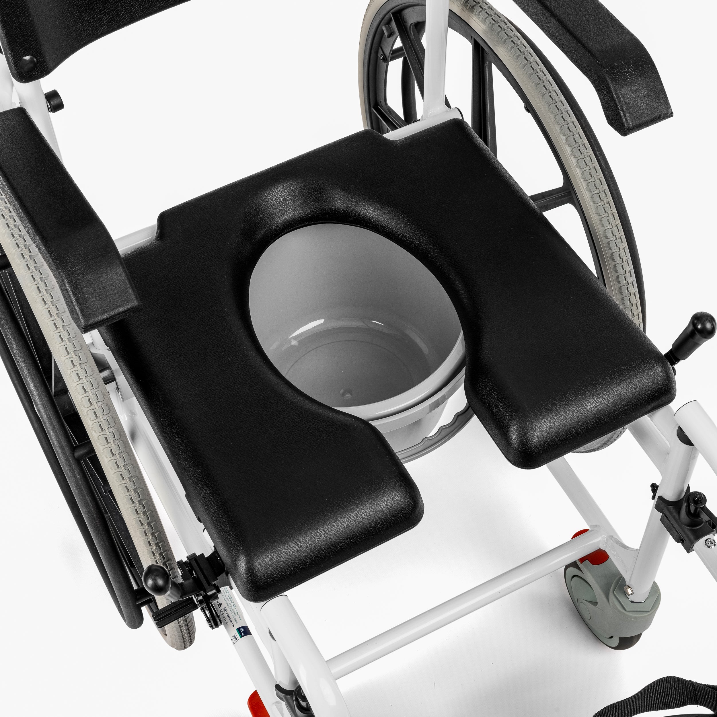 COMPLEX-TIM – aluminium douche- en toiletrolstoel