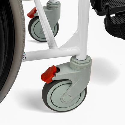 COMPLEX-TIM – aluminium douche- en toiletrolstoel