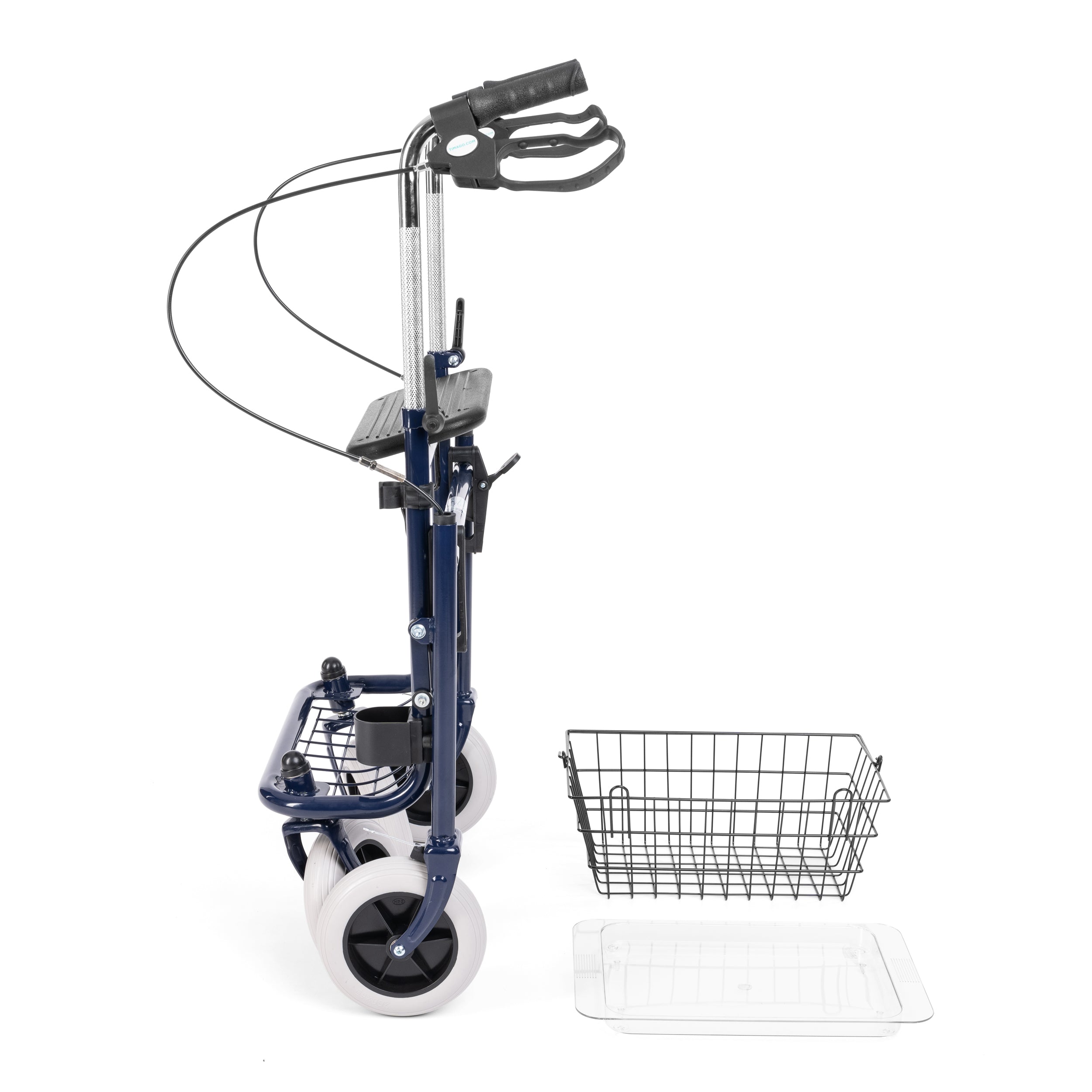 DAISY - Stalen 4-wiel rollator