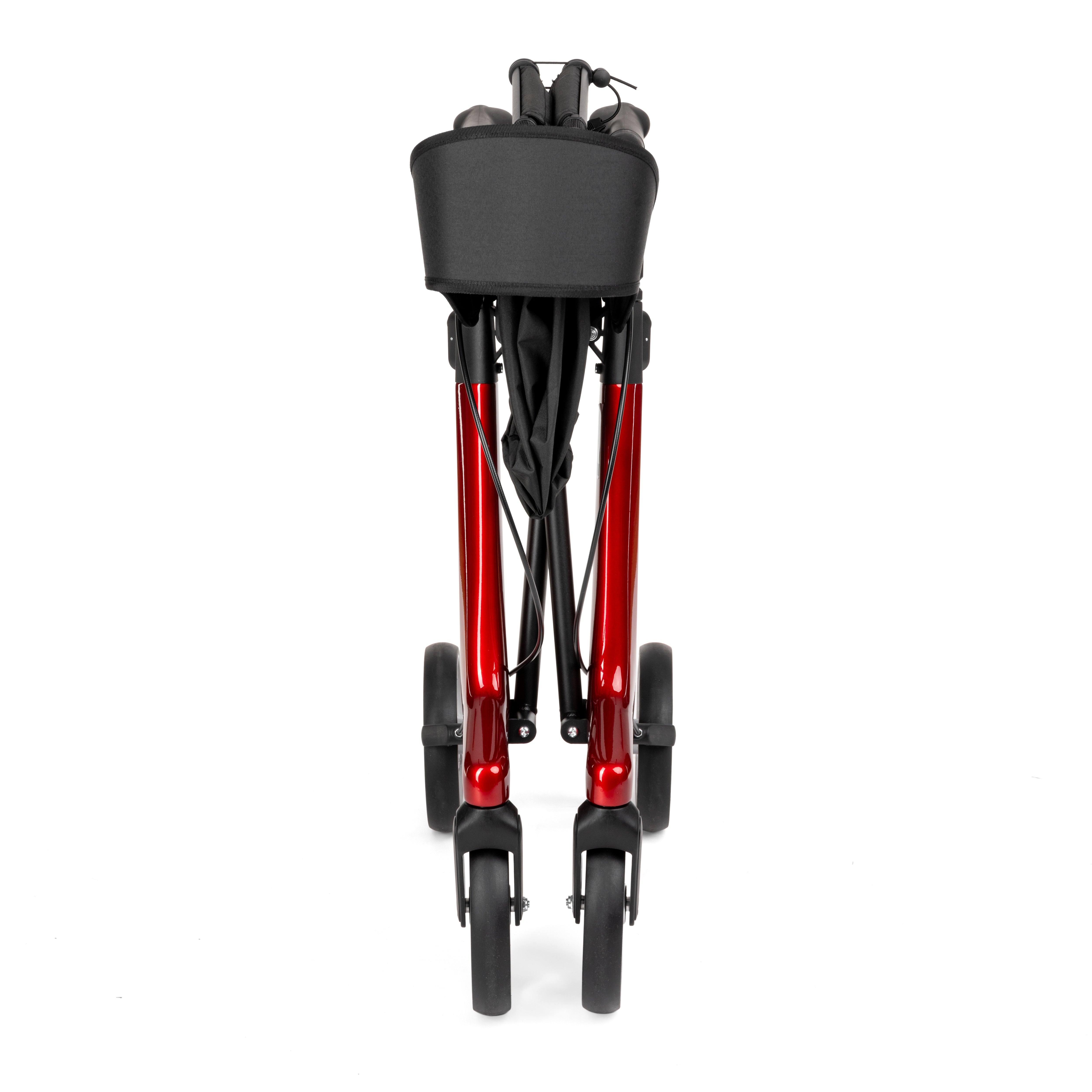 FUTURO - ultra lichtgewicht carbon rollator 4 wielen zwart of rood