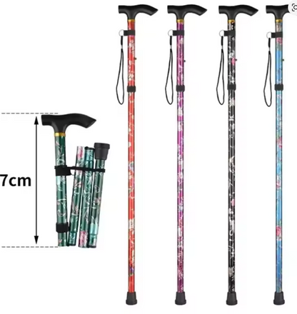 Mobielvitaal Premium wandelstok met print | Verschillende kleuren