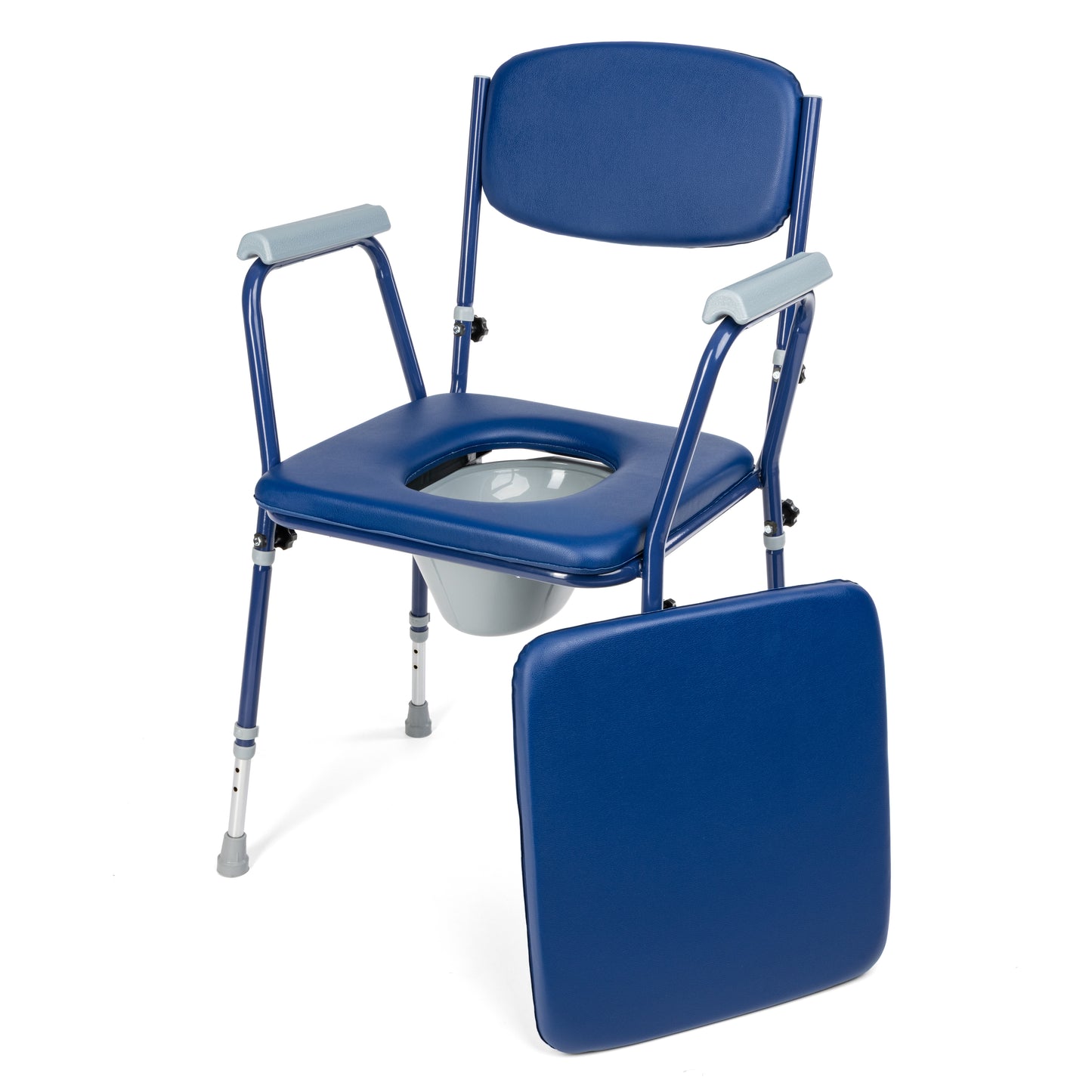 BLUE-TIM – Gewatteerde Commode Stoel