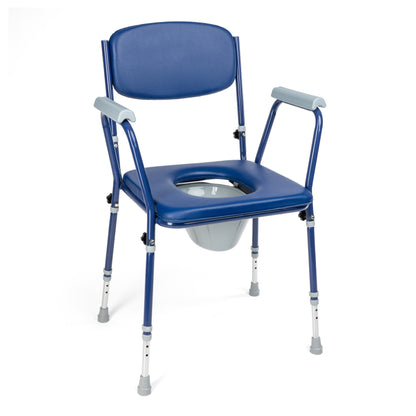 BLUE-TIM – Gewatteerde Commode Stoel