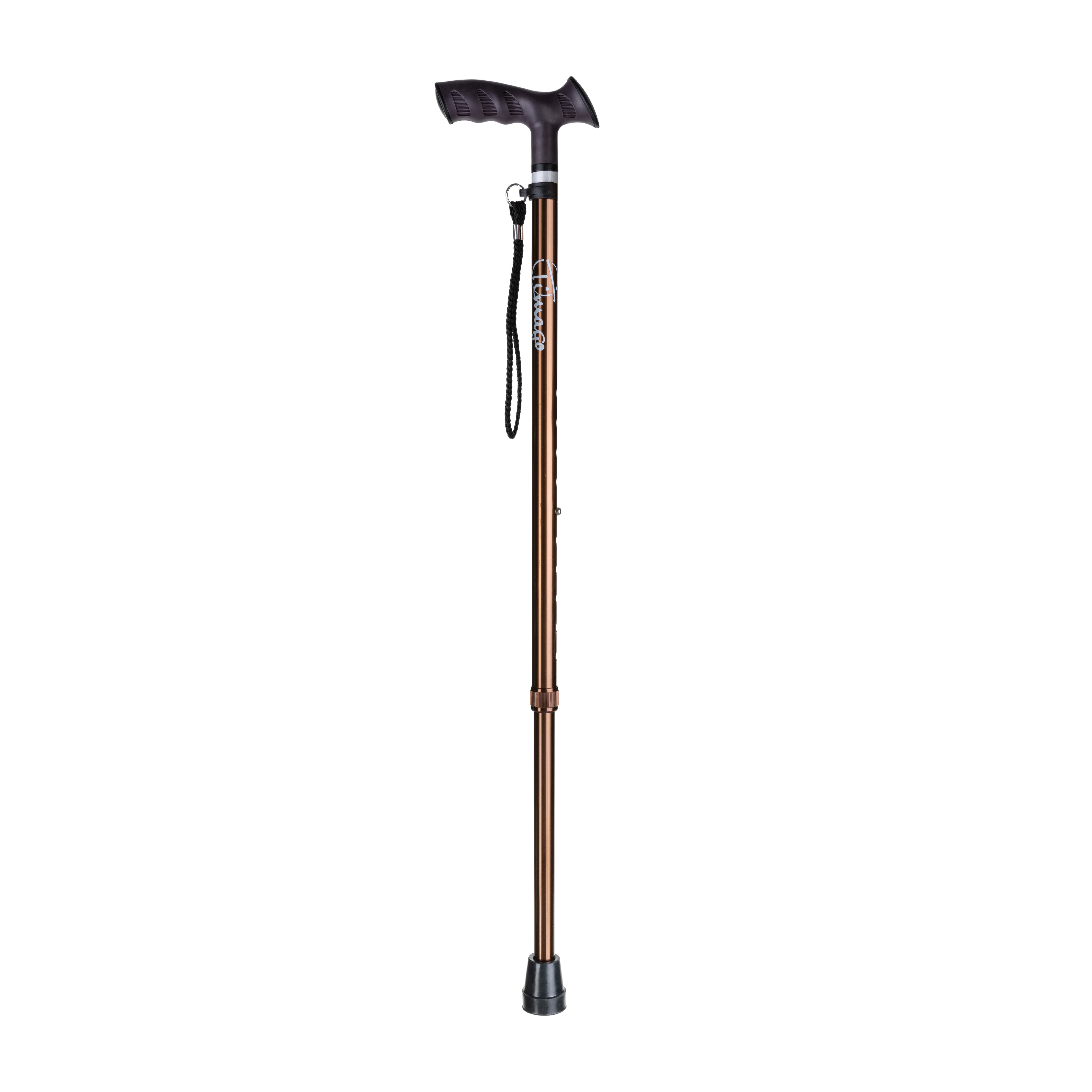 Aluminium verstelbare wandelstok - elegant in 3 kleuren
