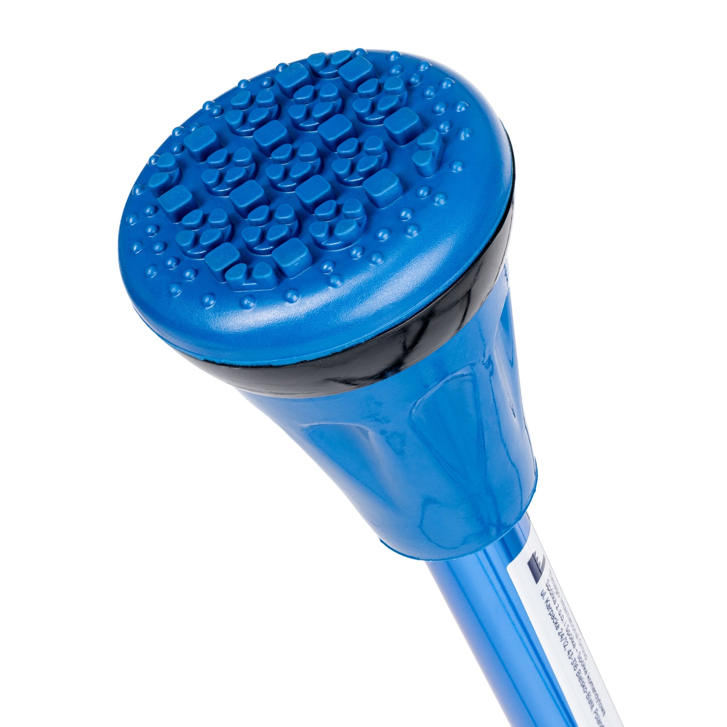 Premium aluminium wandelstok blauw