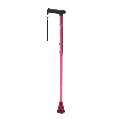 Premium aluminium wandelstok paars