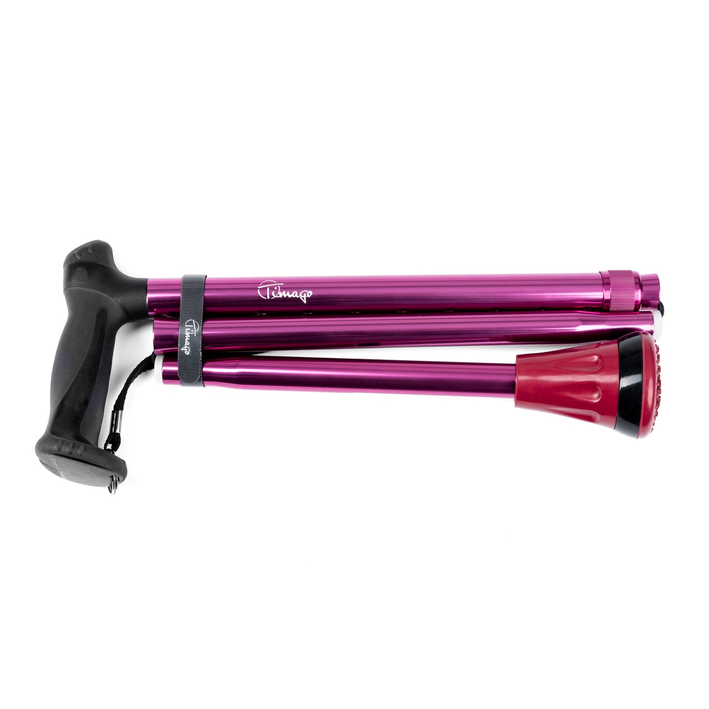 Premium aluminium wandelstok paars