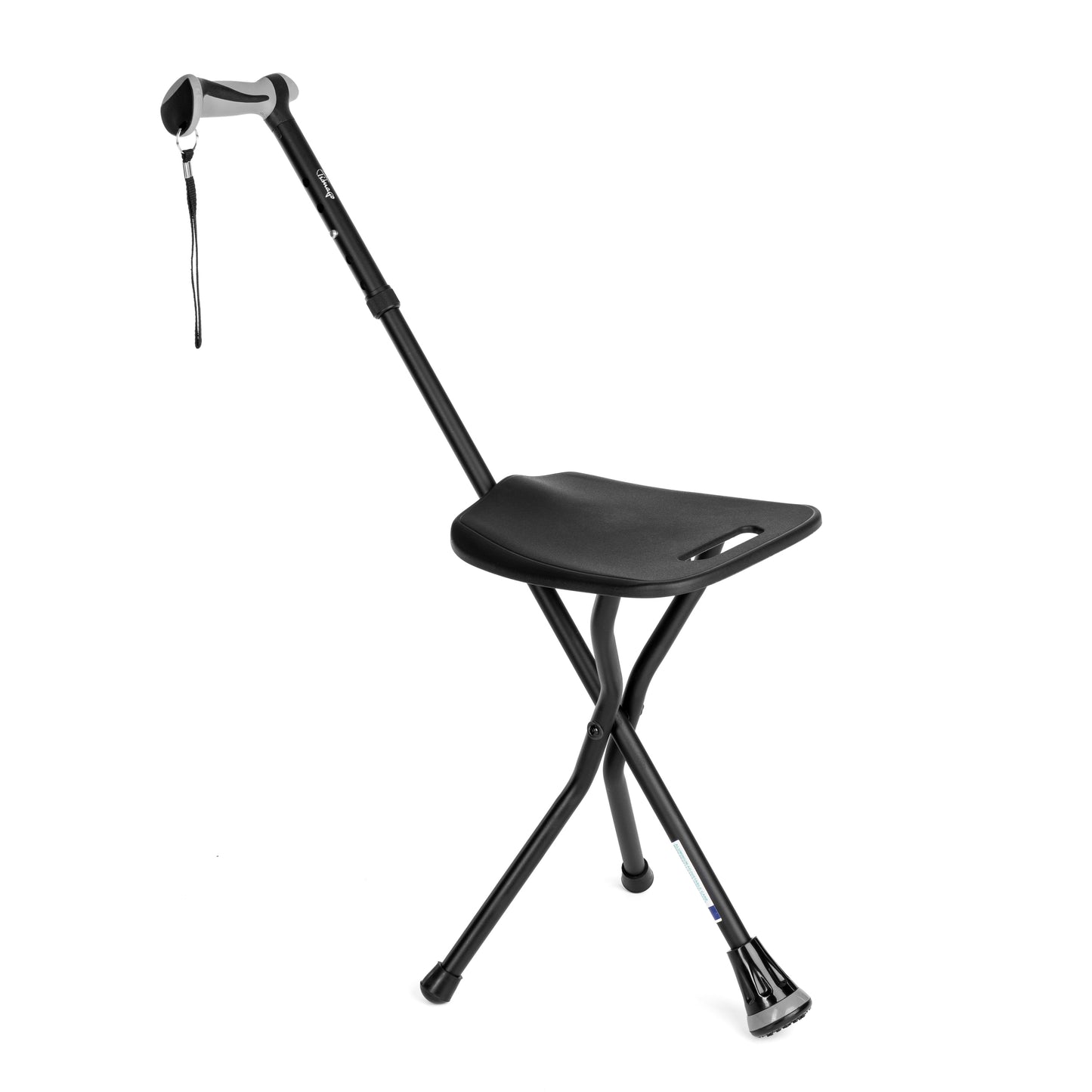 Aluminium verstelbare wandelstok met zitting - SeatTim