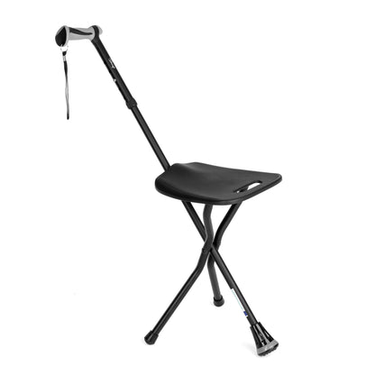 Aluminium verstelbare wandelstok met zitting - SeatTim