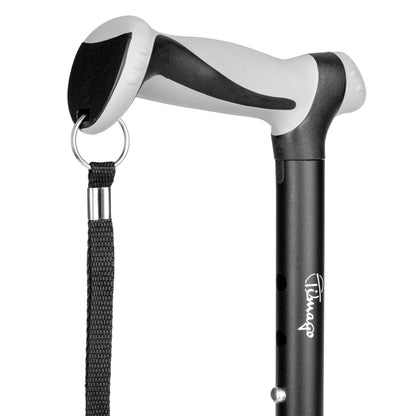 Aluminium verstelbare wandelstok met zitting - SeatTim