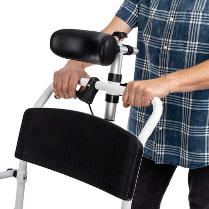 MASTER-TIM PLUS - In hoogte verstelbare douche en toilet transport stoel