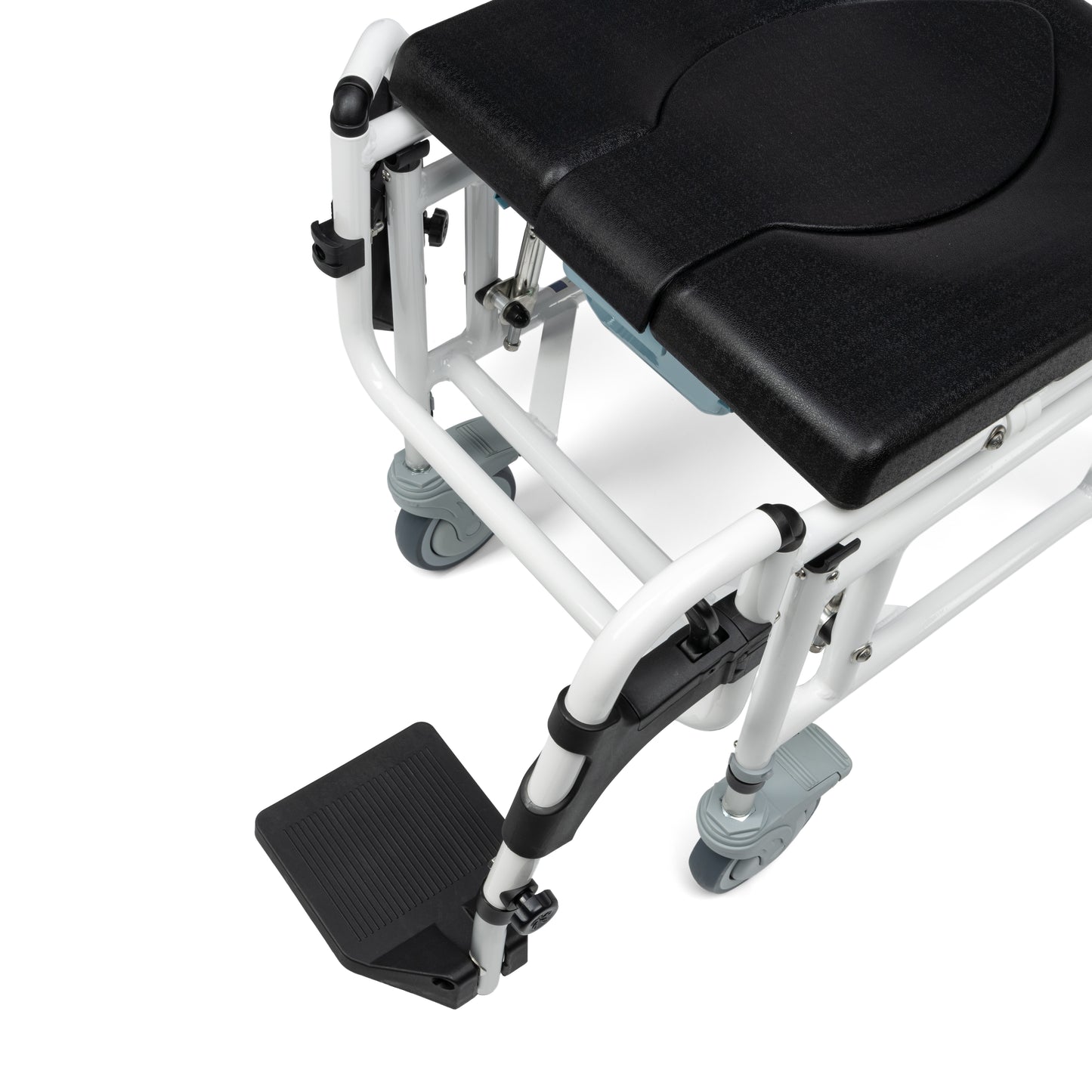 MASTER-TIM PLUS - In hoogte verstelbare douche en toilet transport stoel