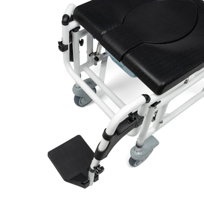 MASTER-TIM PLUS - In hoogte verstelbare douche en toilet transport stoel