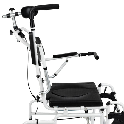 MASTER-TIM PLUS - In hoogte verstelbare douche en toilet transport stoel