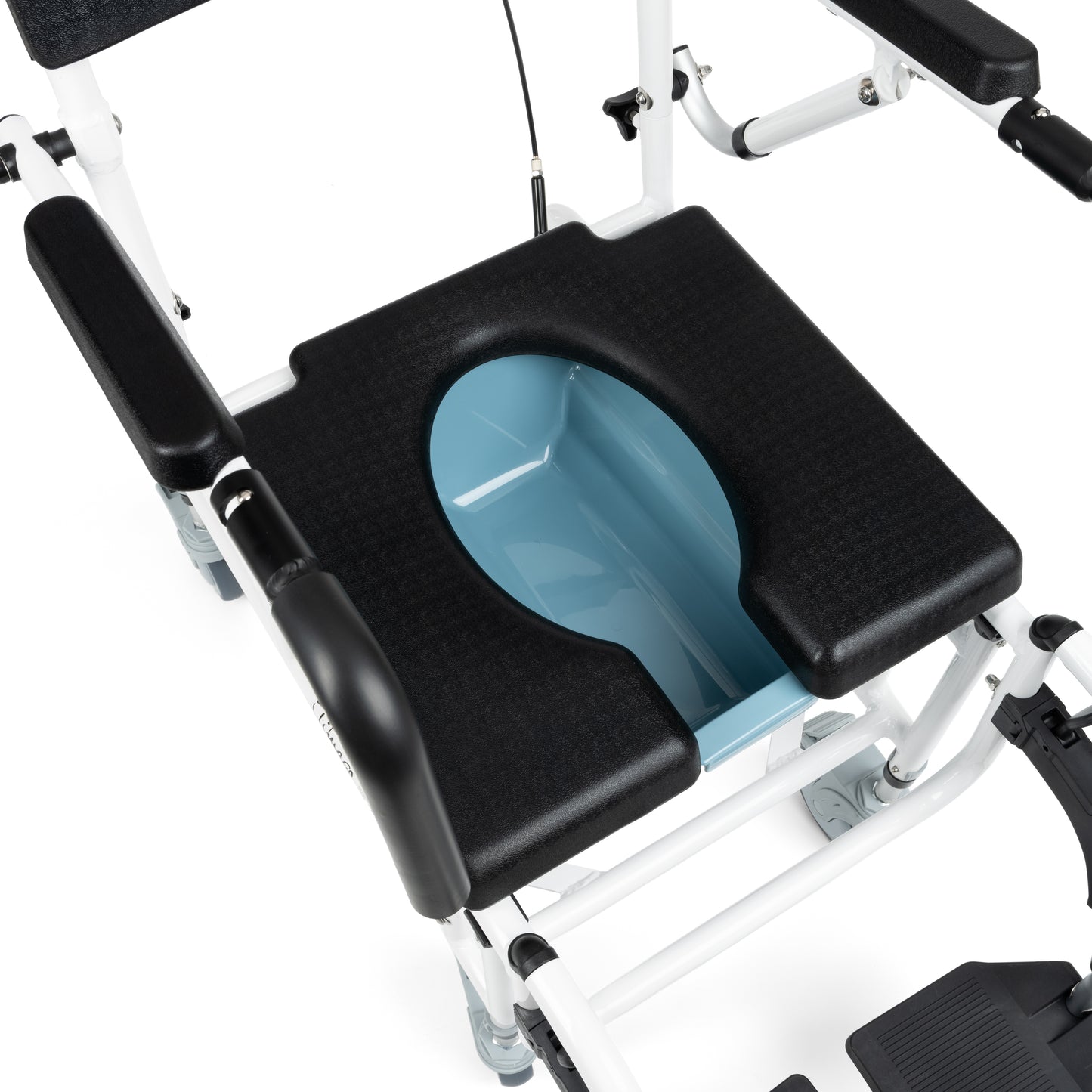 MASTER-TIM PLUS - In hoogte verstelbare douche en toilet transport stoel