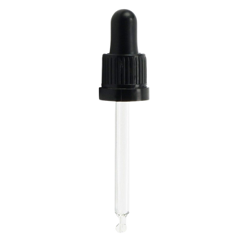 Pipet Dop (DIN18) - Zwart