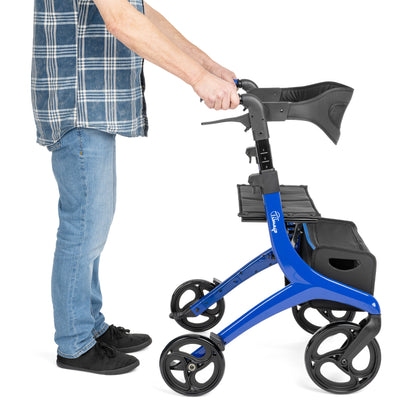 LORENZA - Aluminium 4-wiel rollator