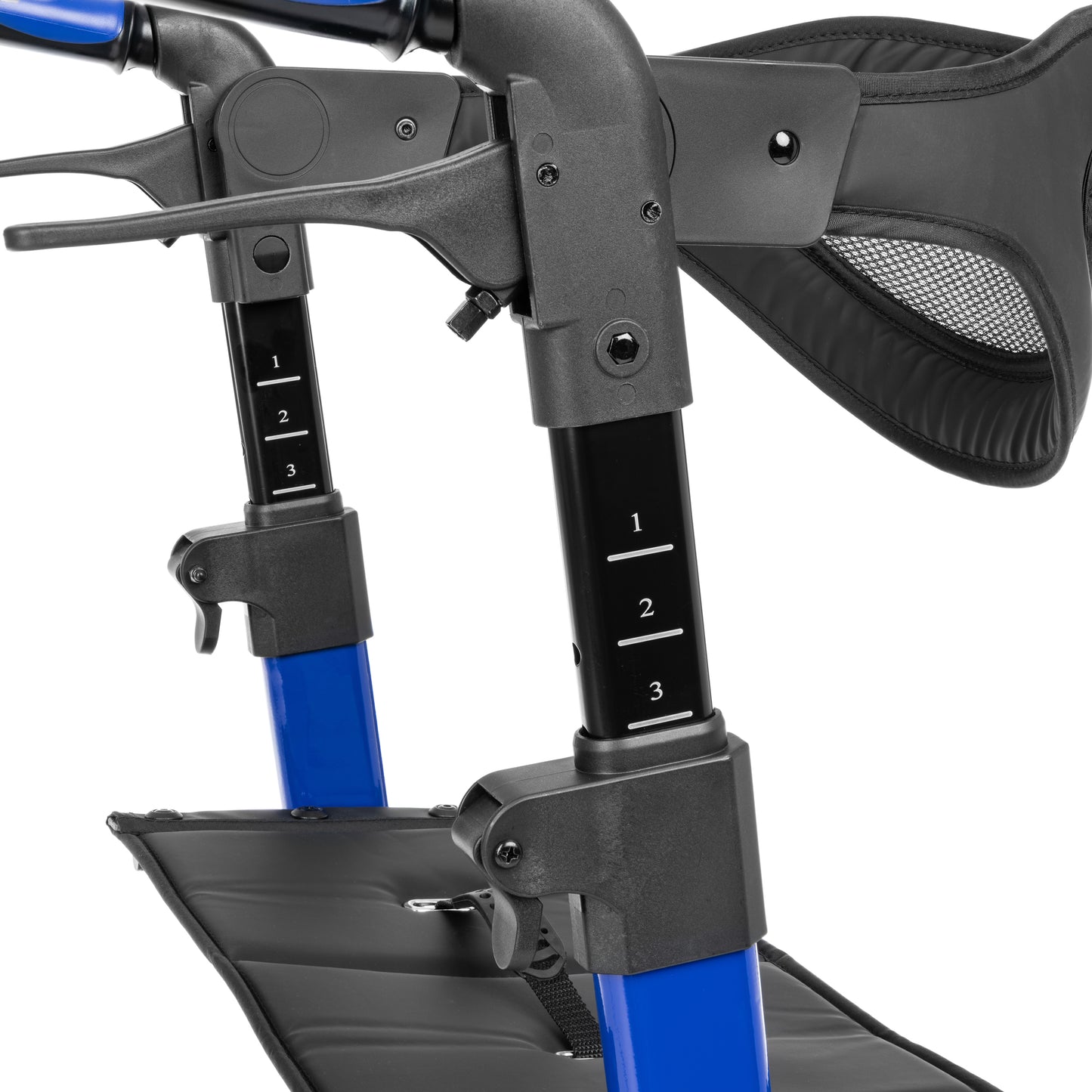 LORENZA - Aluminium 4-wiel rollator