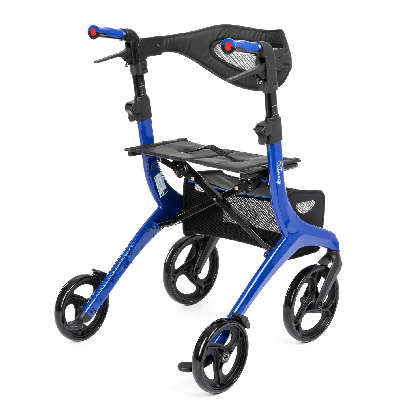 LORENZA - Aluminium 4-wiel rollator