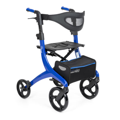 LORENZA - Aluminium 4-wiel rollator