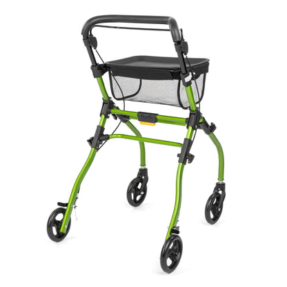 PEDRO - Aluminium 4-wiel rollator voor binnenshuis