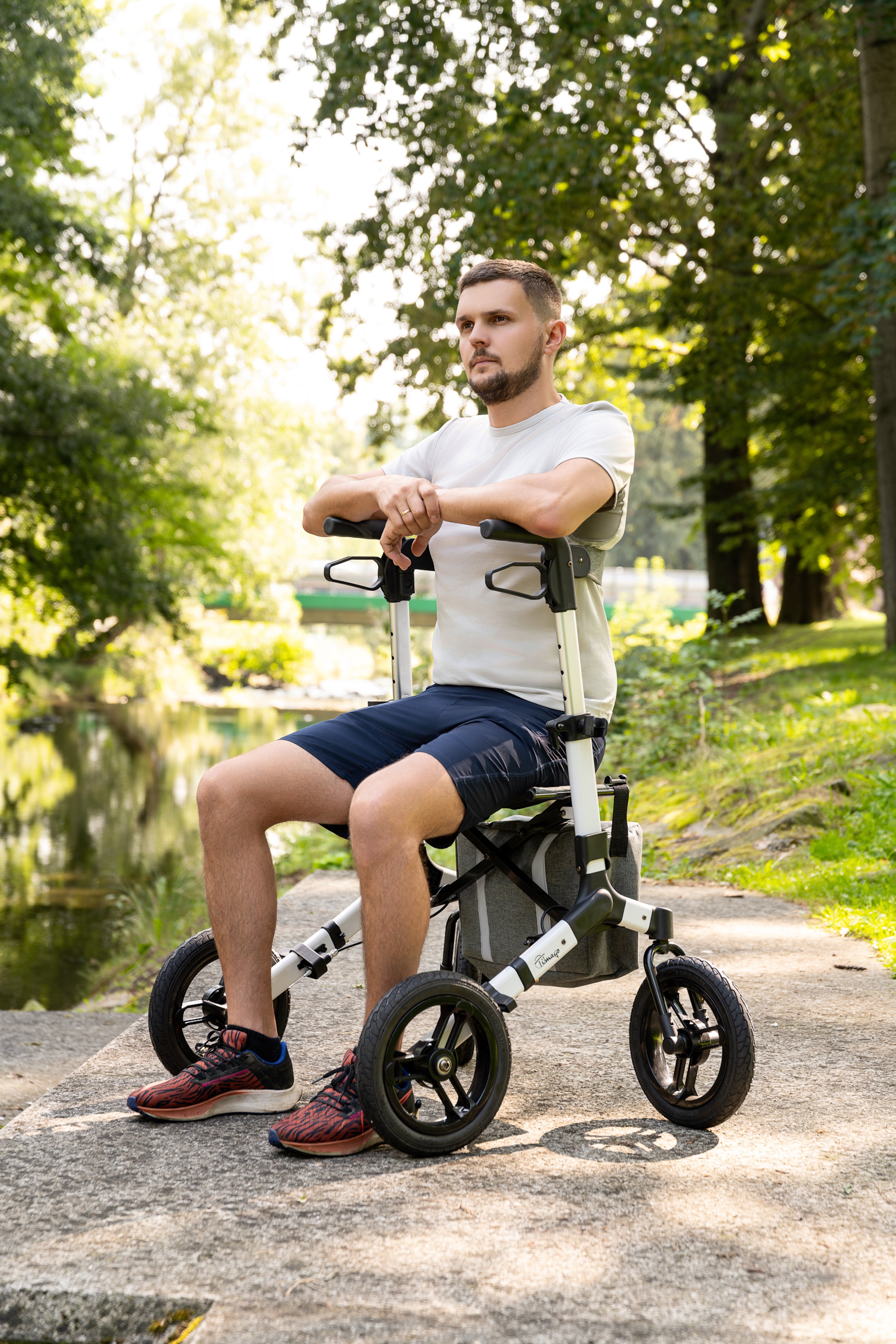 RANGER - 4-wiel rollator aluminium hoogwaardig