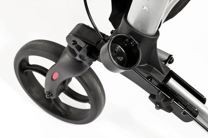 YOLA - Aluminium rollator 4-wieler zwart