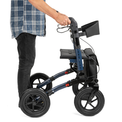 YOLA AIR - Aluminium rollator 4 wieler | Comfort op elk terein