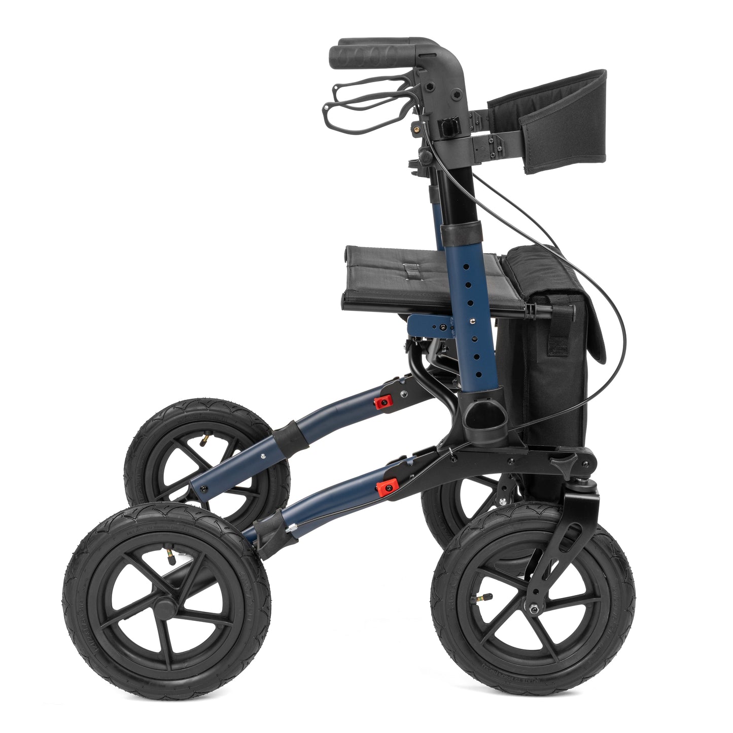 YOLA AIR - Aluminium rollator 4 wieler | Comfort op elk terein