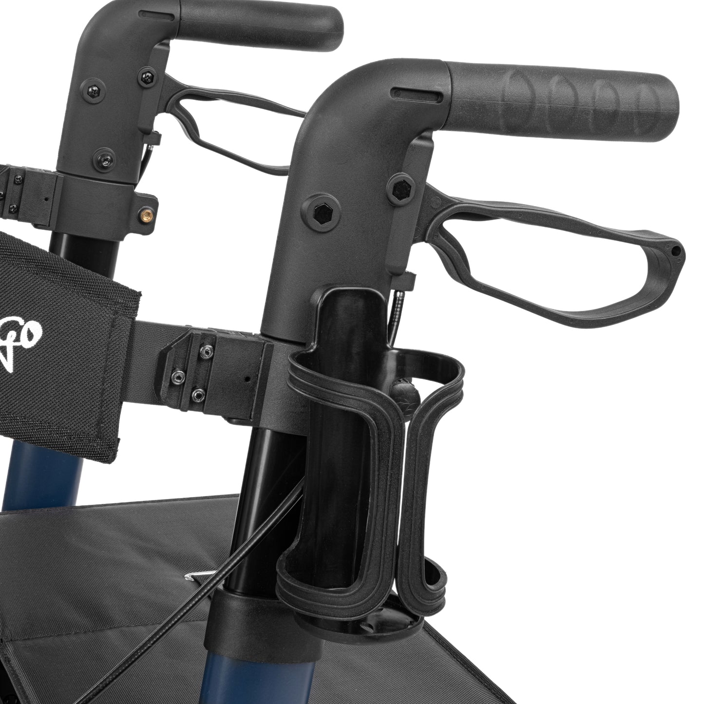 YOLA AIR - Aluminium rollator 4 wieler | Comfort op elk terein